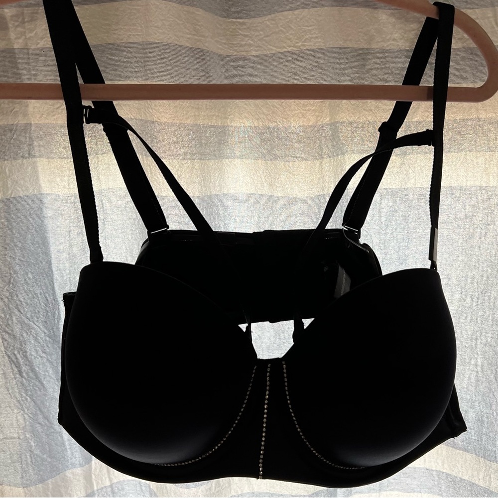Torrid strapless rhinestone bra